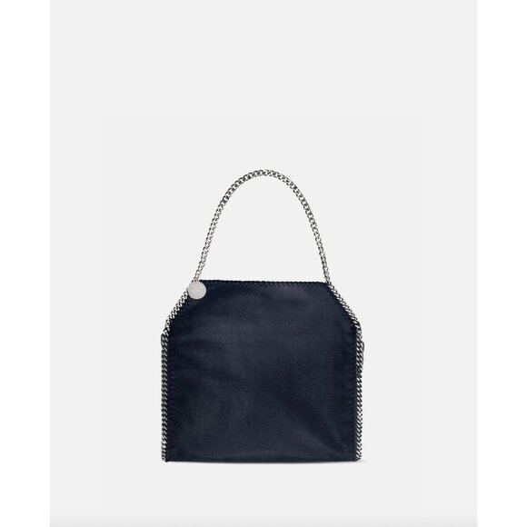 STELLA MCCARTNEY NAVY TINY SHAGGY DEAR FALABELLA - Picture 3 of 7